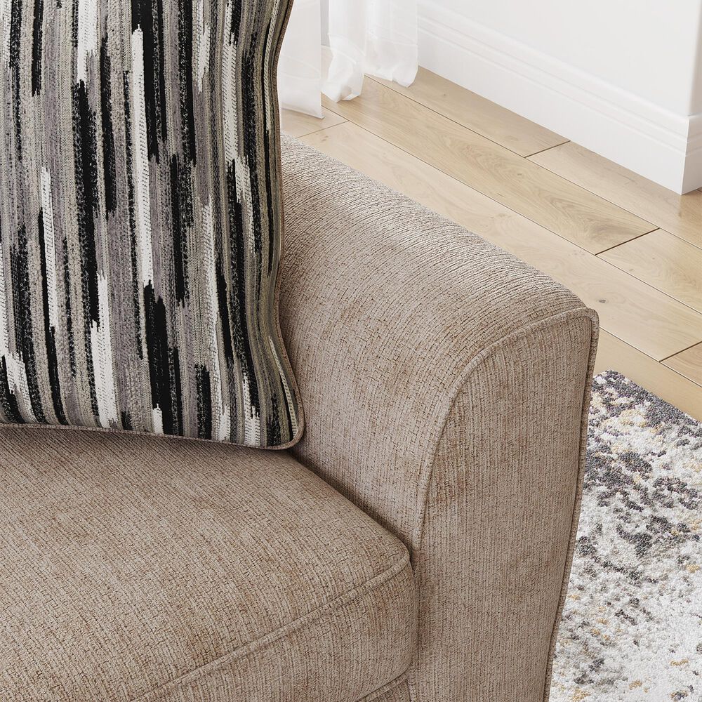 Ashley Olten Chair and a Half in Mocha, , large