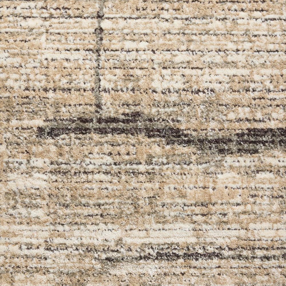 Jeremiah Brent x Loloi Bleecker Natural and Charcoal 2&#39;7&quot; x 8&#39; Runner, , large