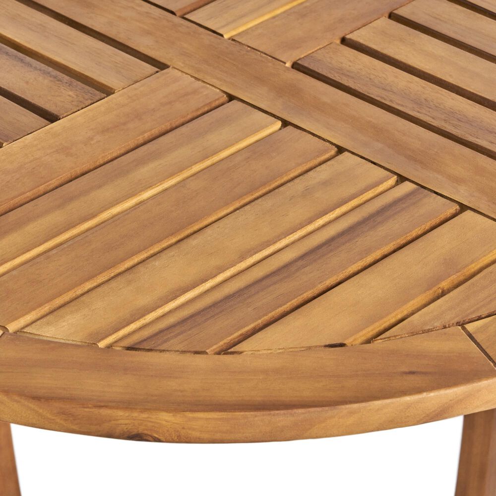 Hearth and Haven Hermosa 3-Piece Outdoor Dining Set in Cream, , large