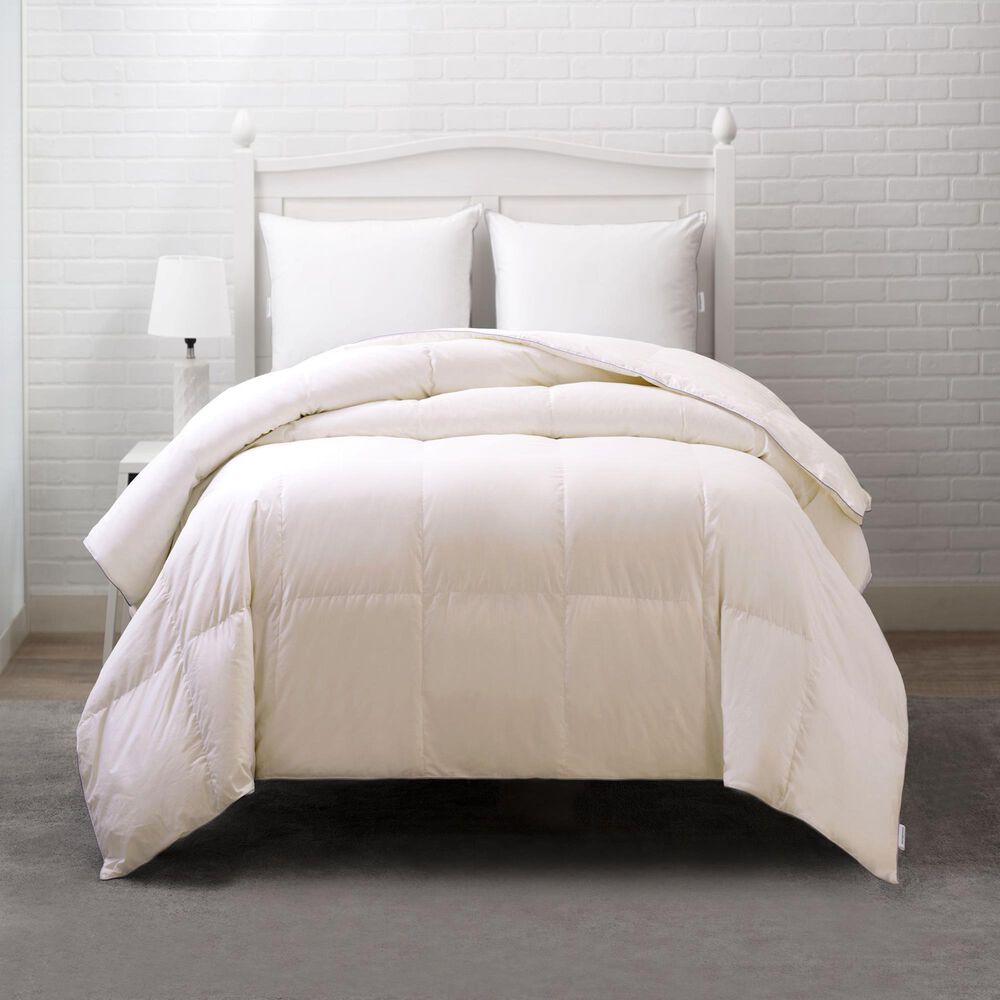 Allied Home 100% Organic Cotton King Comforter in White, , large