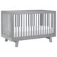 Babyletto Hudson 3-In-1 Convertible Crib and Toddler Conversion Kit in Grey, , large