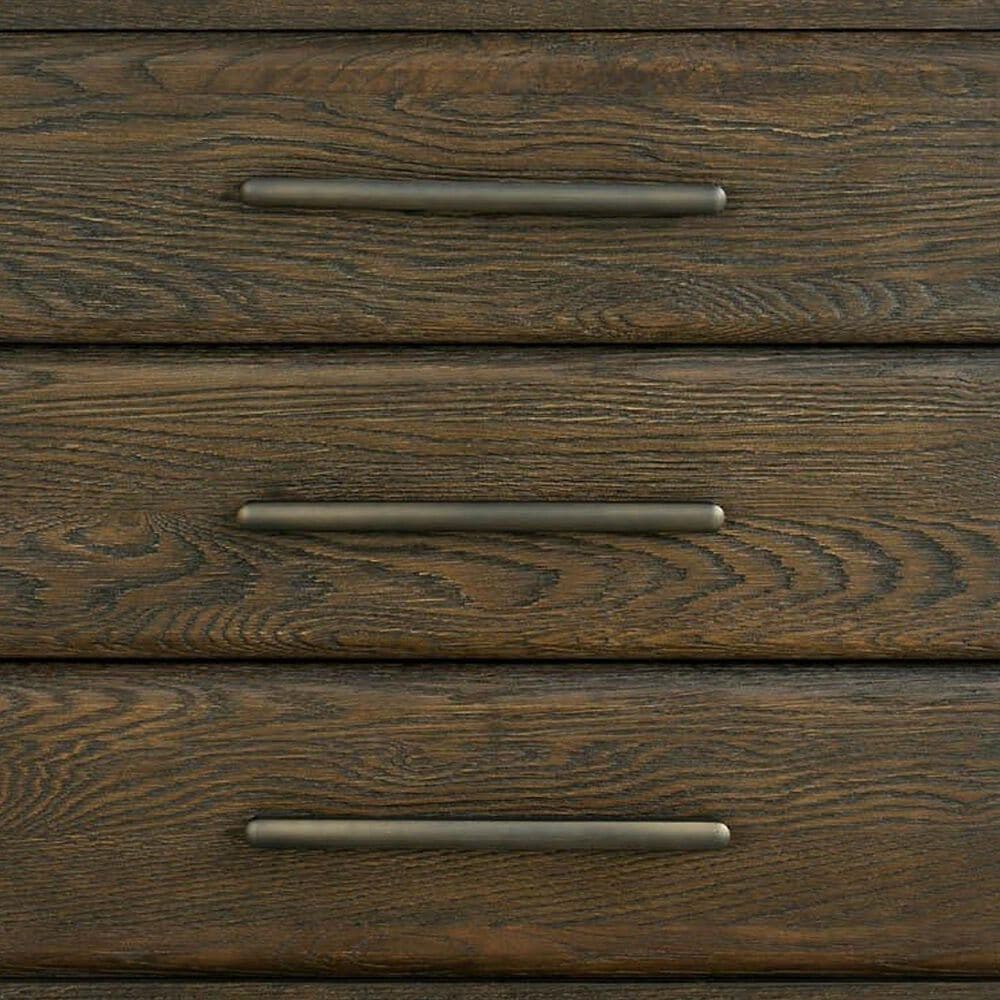 Furniture Worldwide Modern 3-Drawer Nightstand in Sable with Outlets and USB Ports, , large