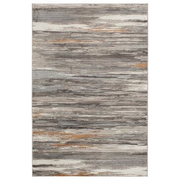 Central Oriental Adore Carena 5" x 7"6" Grey and Beige Area Rug, , large
