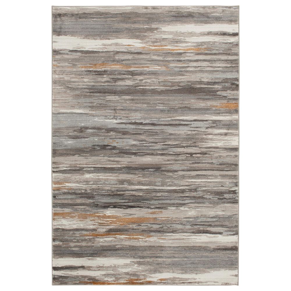 Central Oriental Adore Carena 5" x 7"6" Grey and Beige Area Rug, , large