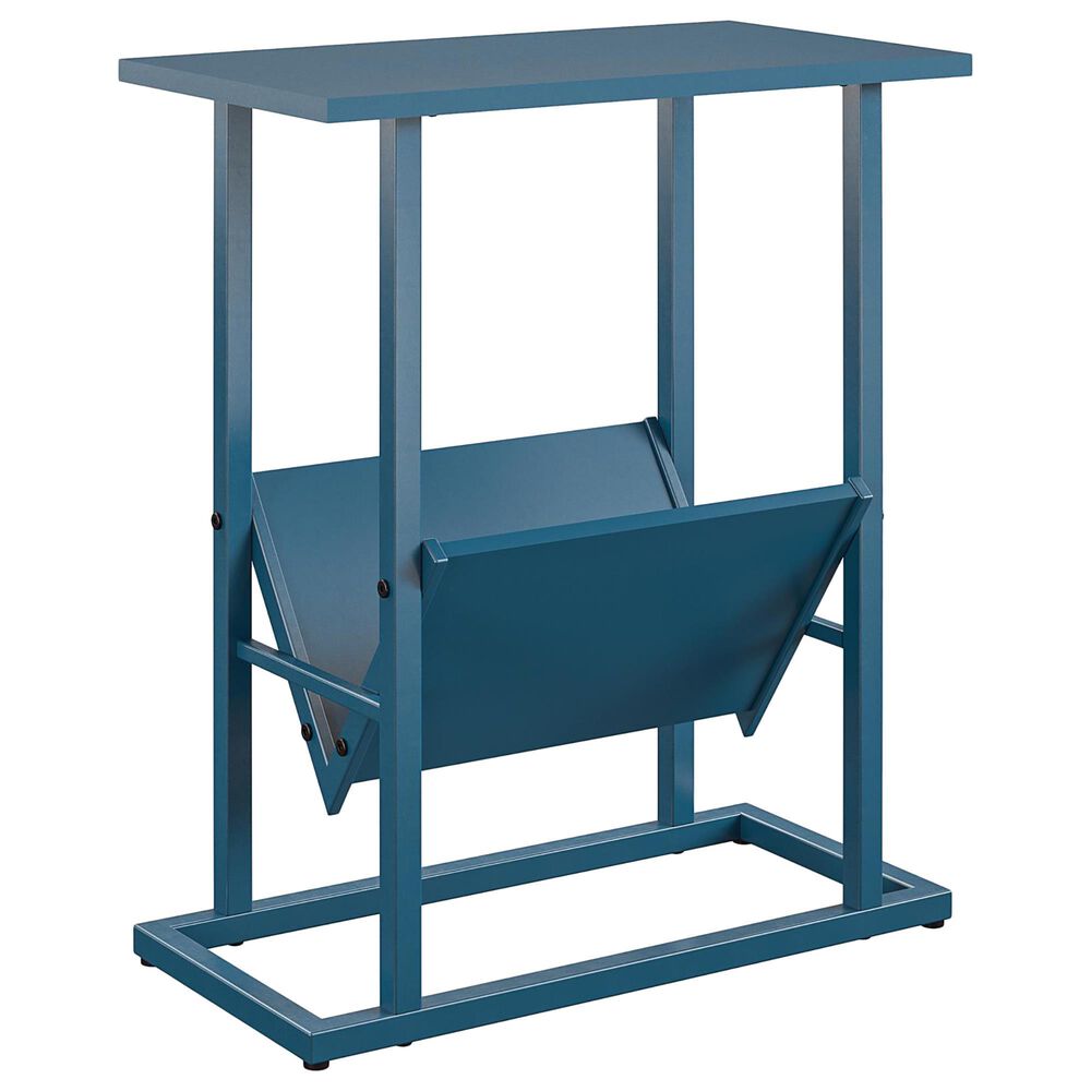 Novogratz Regal End Table in Moroccan Blue, , large