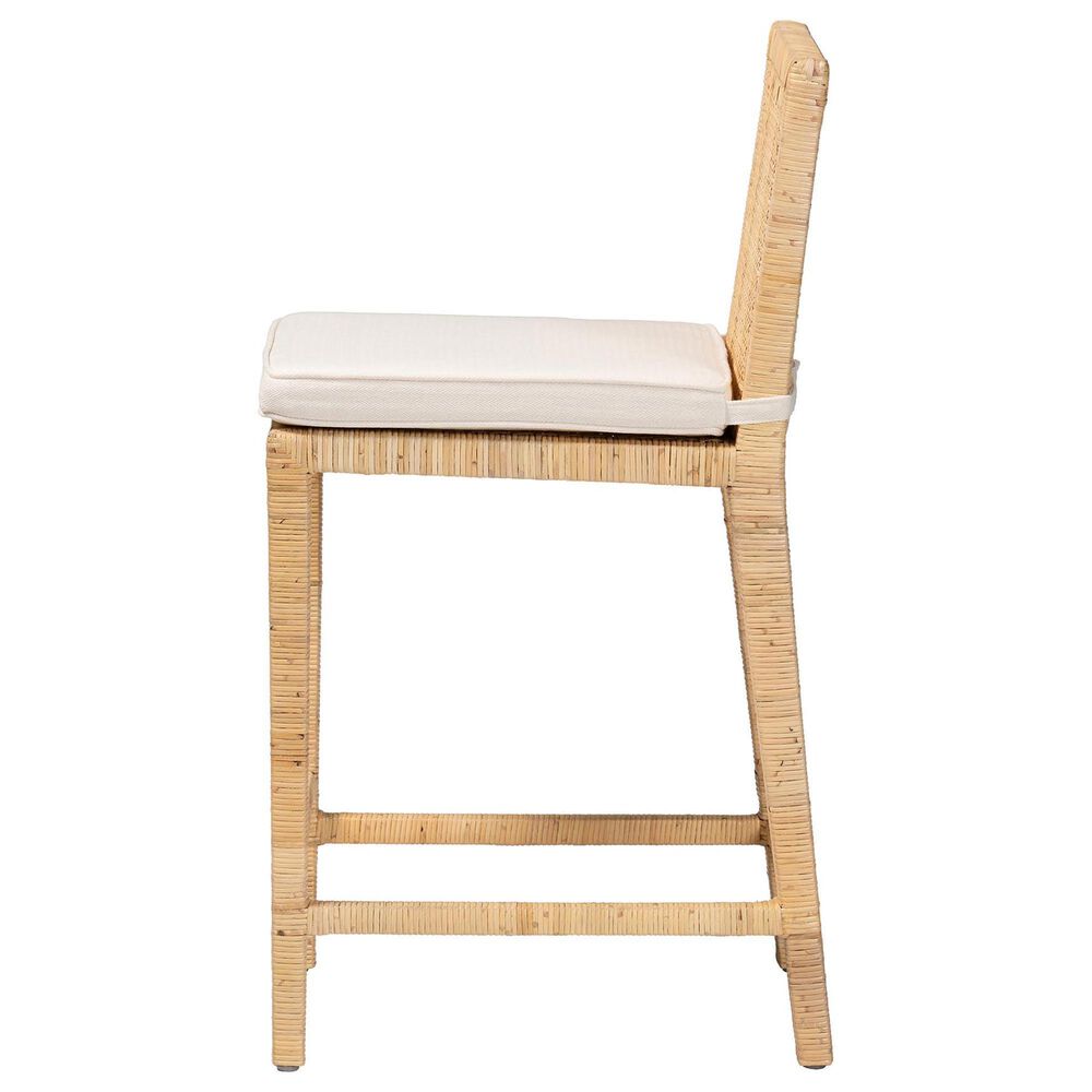 Baxton Studio Sofia Counter Stool in Natural, , large