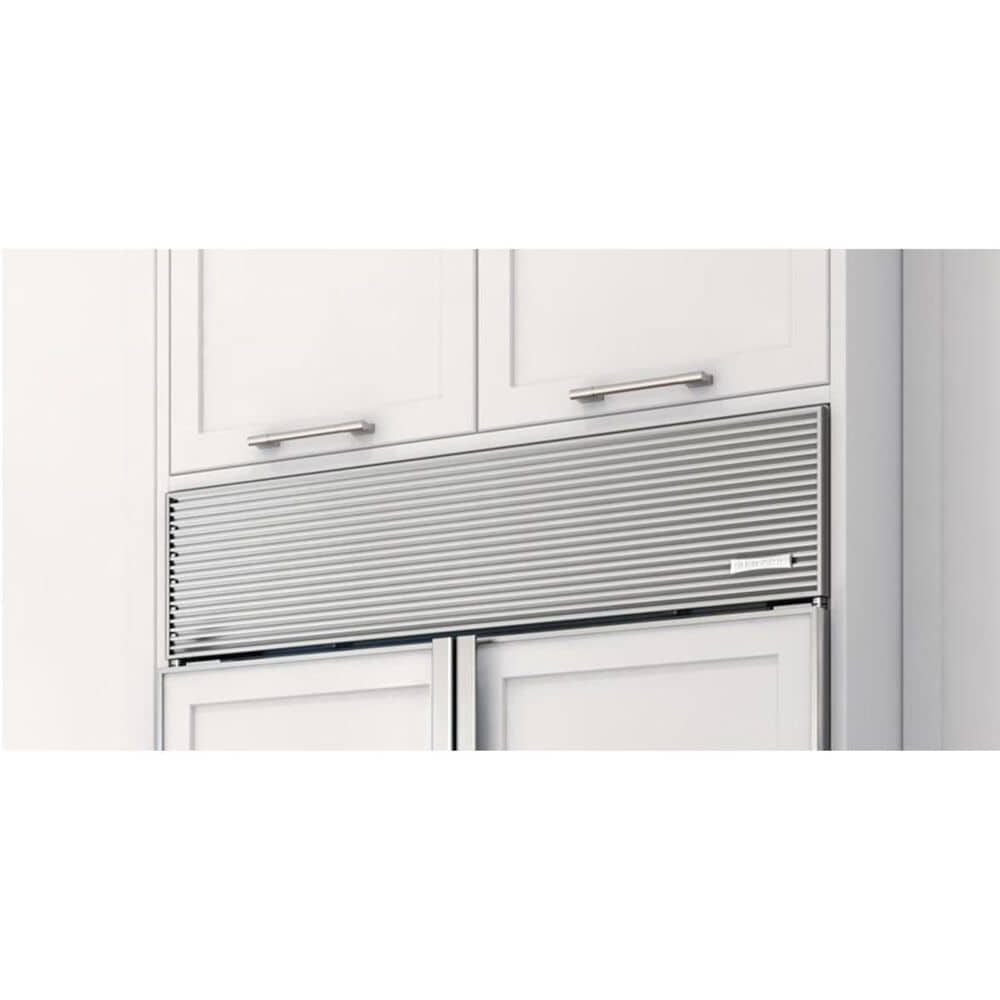 Sub Zero 42" Built-In Louvered Grille Insert in Stainless Steel, , large