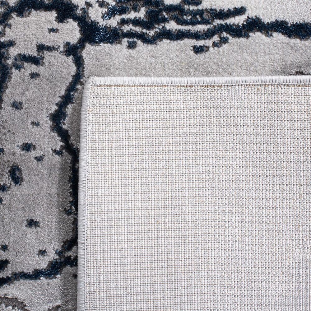 Safavieh Craft 2&#39;3&quot; x 8&#39; Ivory, Grey and Blue Runner, , large