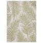 Loloi Easton Ivory and Green 6"7" x 9"4" Indoor/Outdoor Area Rug, , large