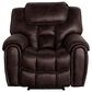 Oxford Furniture Cheers Power Recliner with Power Headrest in Cowboy Dark Brown, , large