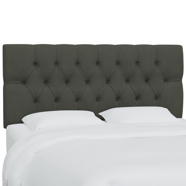 Skyline Furniture Twin Headboard in Velvet Pewter, , large