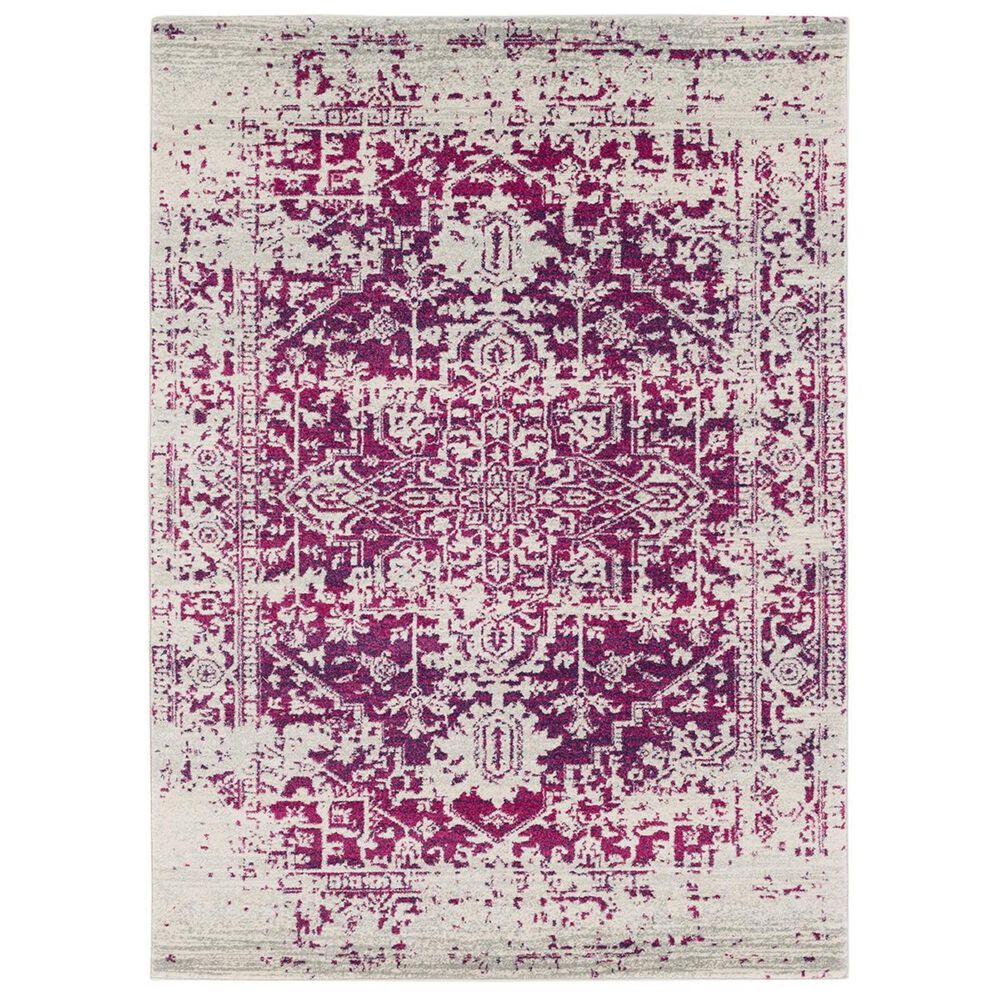 Surya Harput HAP-1020 2" x 3" Garnet, Gray and Blue Scatter Rug, , large