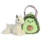 Fancy Pals 5.5" Foodie Avocado Llama Pet Carrier, , large