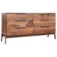 Lh Imports Remix 6-Drawer Dresser in Estelle Brown, , large