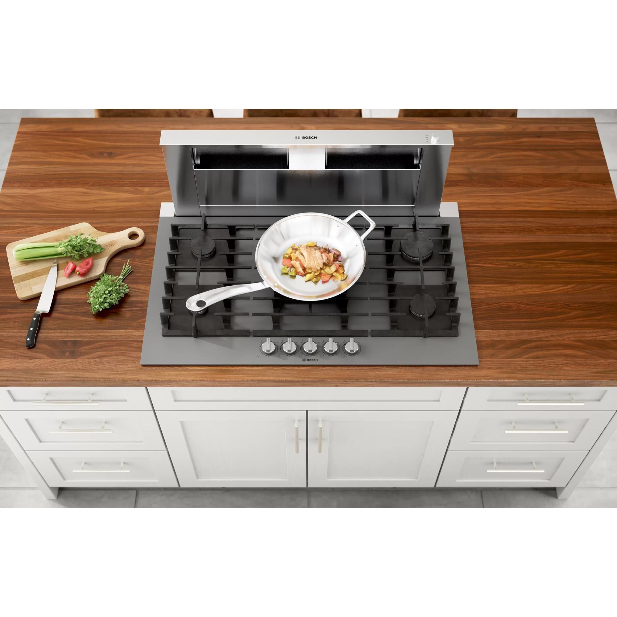 Bosch countertop gas sale range