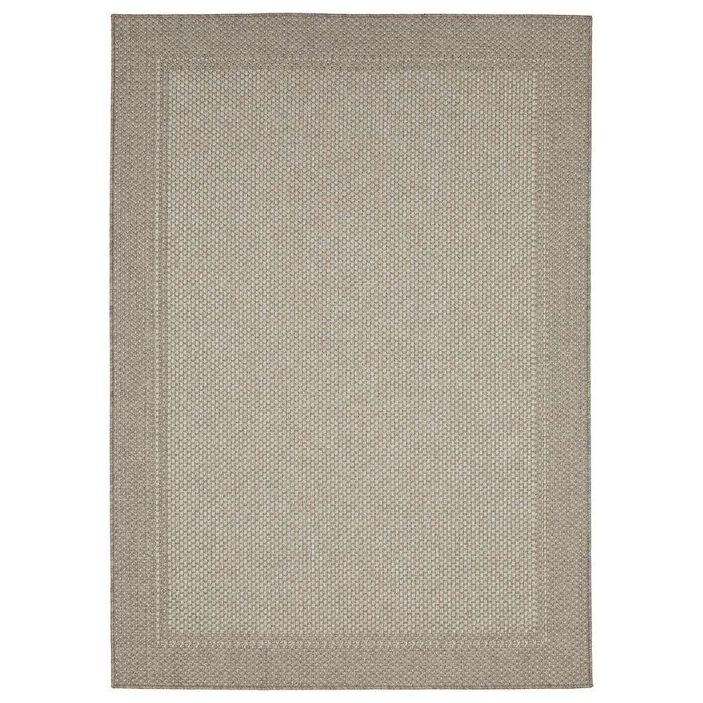 Oriental Weavers Caicos CA03N 6"7" x 9"2" Grey Area Rug, , large
