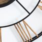 A&B Home Wall Clock in Antique Black and Antique Gold, , large