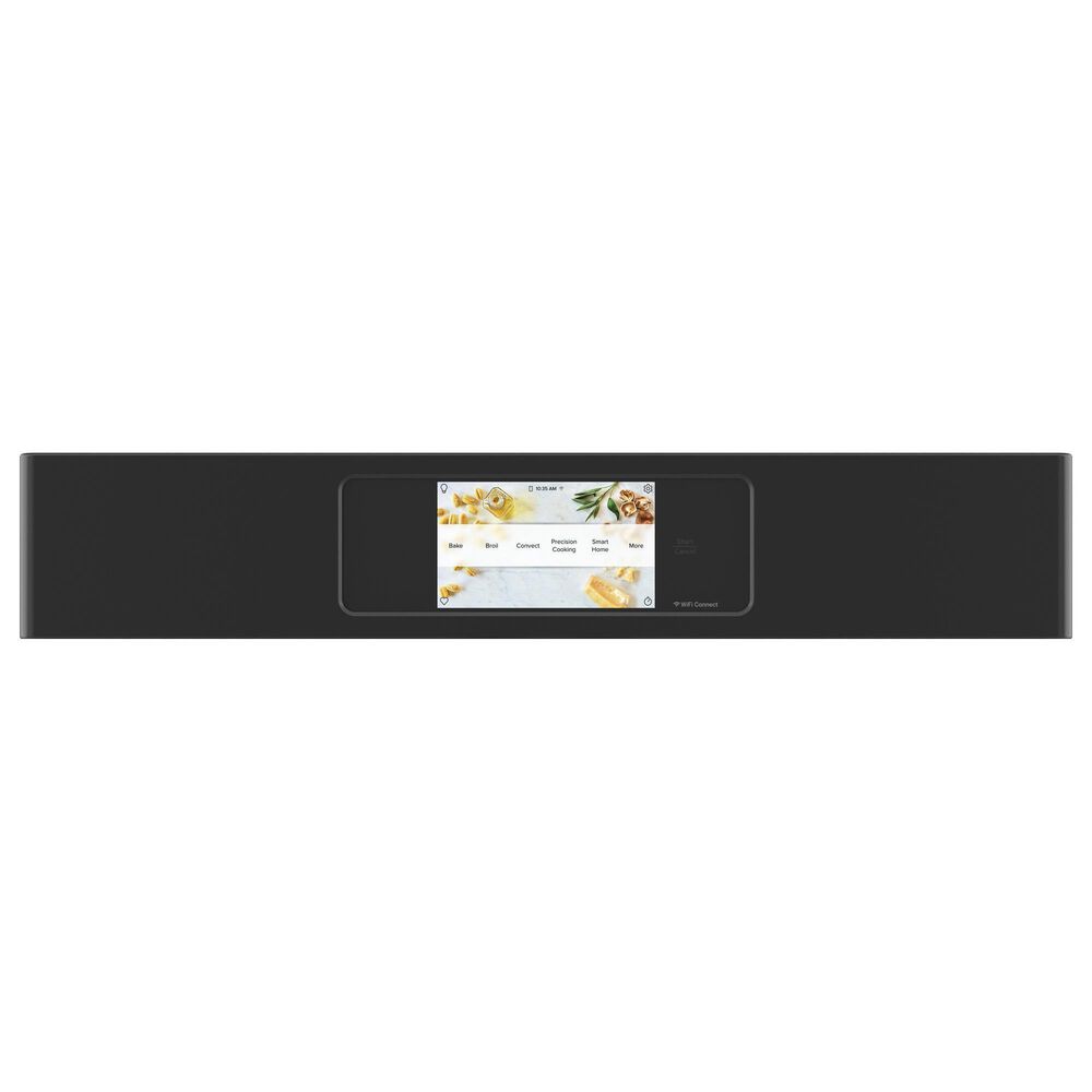 Cafe 30&quot; French-Door Single Wall Oven in Matte Black &#40;Handles Sold Separately&#41;, , large