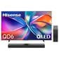 Hisense 50" Class QD6 Series QLED 4K UHD - Smart Vidaa TV with 2.1 Channel Soundbar System in Black, , large