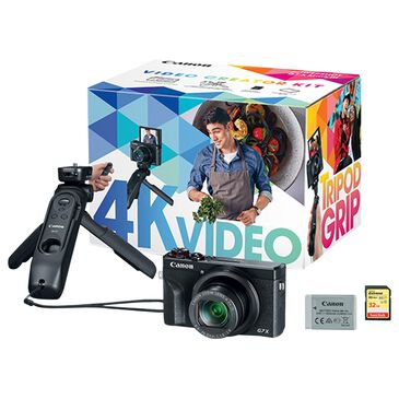 Canon Powershot G7 X Mark III Video Creator Kit in Black, , large