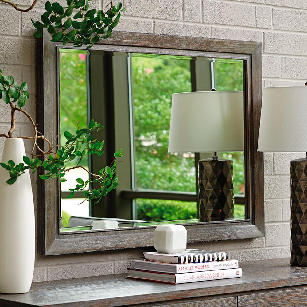 Lexington Furniture Santana Solana Mirror in Priano Gray, , large