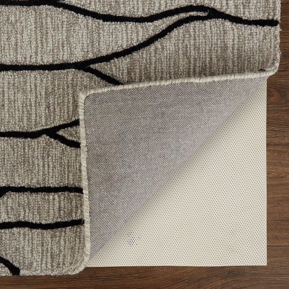 Feizy Enzo 9&#39;6&quot; x 13&#39;6&quot; Black and Taupe Area Rug, , large