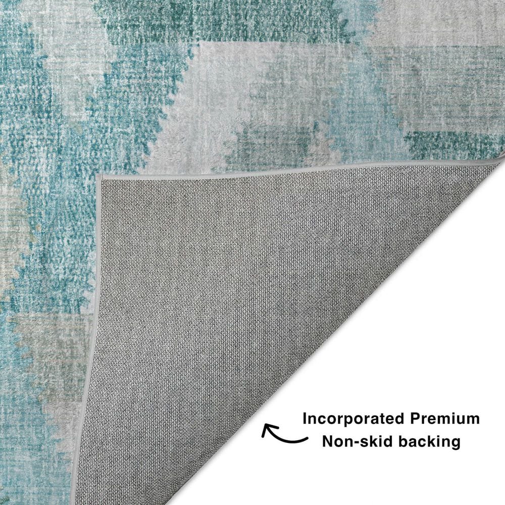 Dalyn Rug Company Lorenzo LN1 Teal 8&#39; x 10&#39; Area Rug, , large
