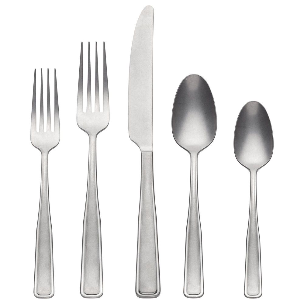 Oneida Reid 20-Piece Flatware Set in Stainless Steel, , large