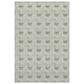 Dalyn Rug Company Soft Essentials Chevron Celery 3" x 5" Area Rug, , large