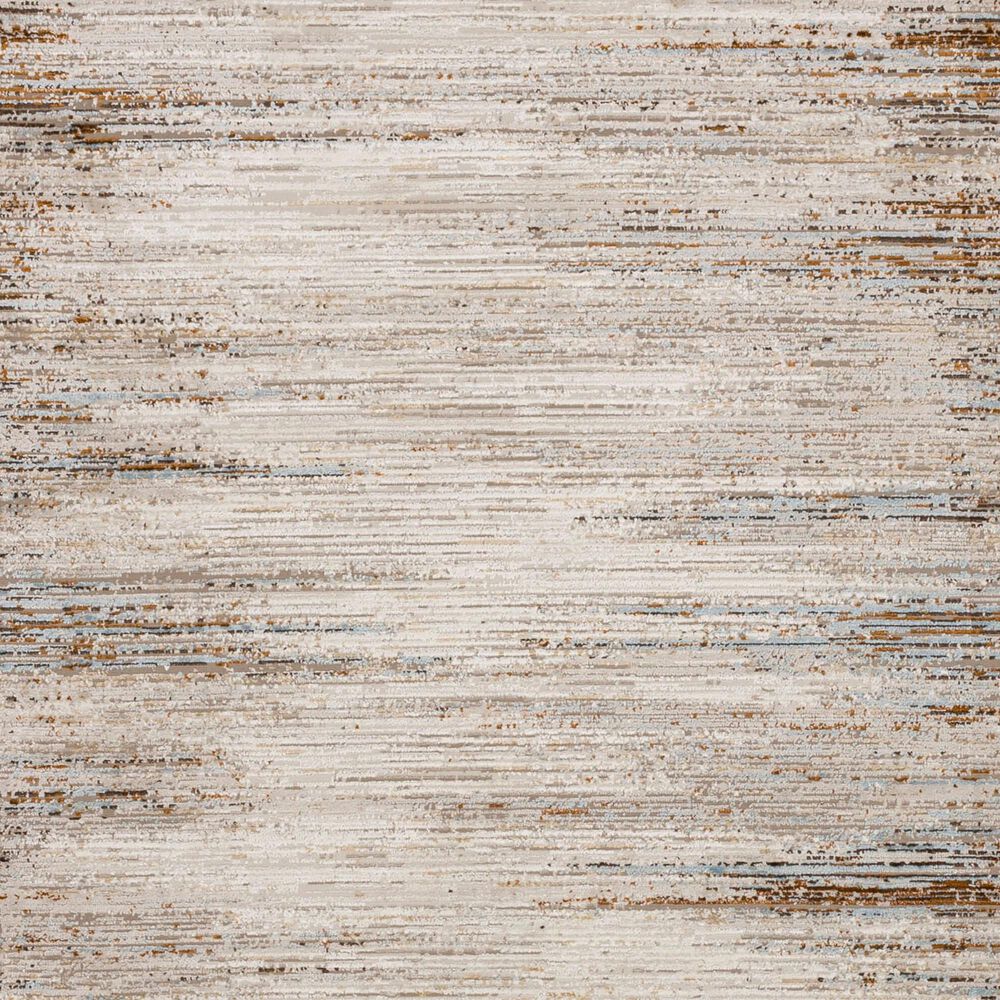 Karastan Cleo R1192 5&#39; 3&quot; X 8&#39; Blue Area Rug, , large