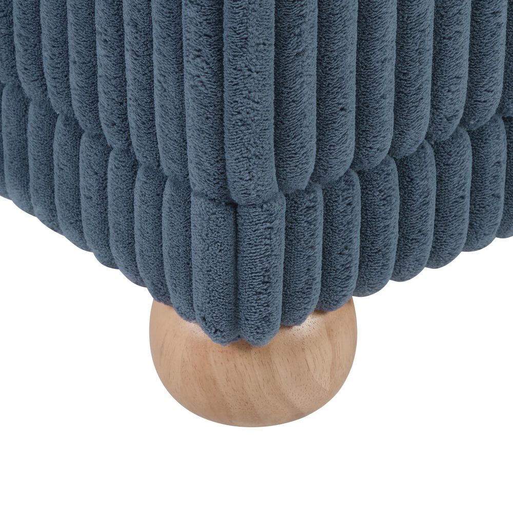 Valor Living Sahara Storage Bench in Blue, , large