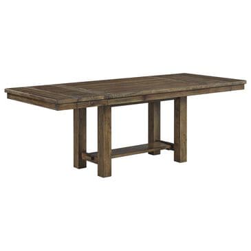 Ashley Moriville Dining Extension Table in Grayish Brown - Table Only, , large