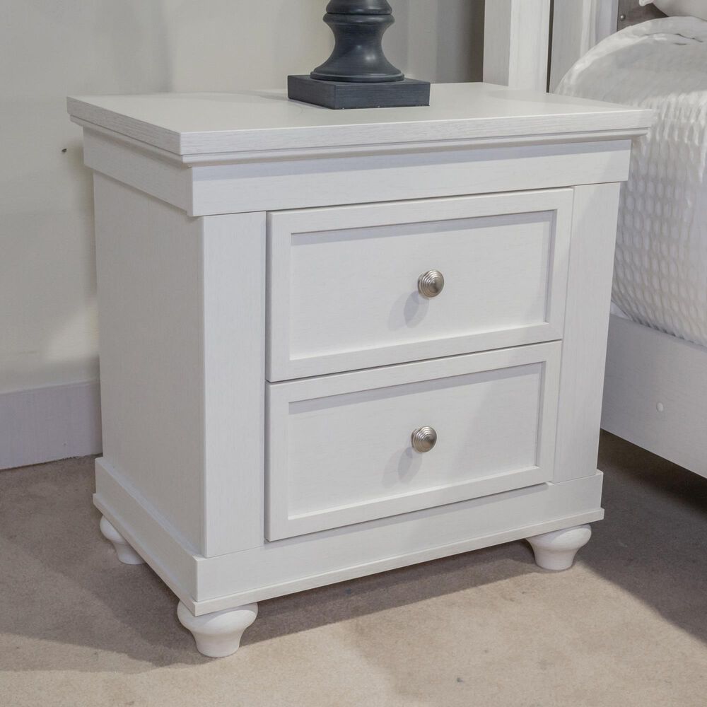 Signature Design by Ashley Grantoni 4Piece King Bedroom Set in White NFM