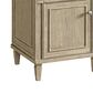 James Martin Vanities Lorelai 60" Double Vanity in Whitewashed Oak with 3 cm Arctic Fall Solid Surface Top, , large