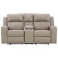 Ashley Lavenhorne Manual Loveseat in Pebble, , large