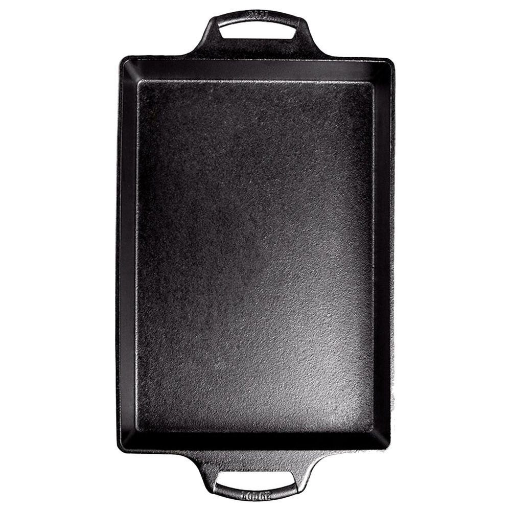 Lodge Seasoned Cast Iron Casserole in Black, , large