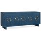 Hooker Furniture Commerce and Market Paige 90" 5-Door Credenza in Blue, , large
