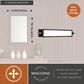Vaxcel Fremont 1-Light Bathroom Vanity in Matte Black, , large