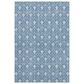 Dalyn Rug Company The Reserve TR10 Denim 10" x 14" Indoor/Outdoor Area Rug, , large