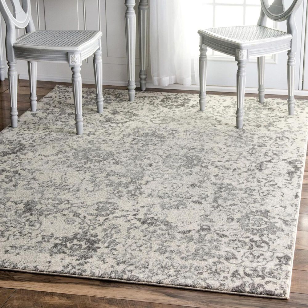 nuLOOM Bodrum RZBD26A5075 5' x 7'5" Grey Area Rug Nebraska Furniture