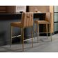 Club Collection By Sunpan Wilber Bar Stool in Antique Brass, , large