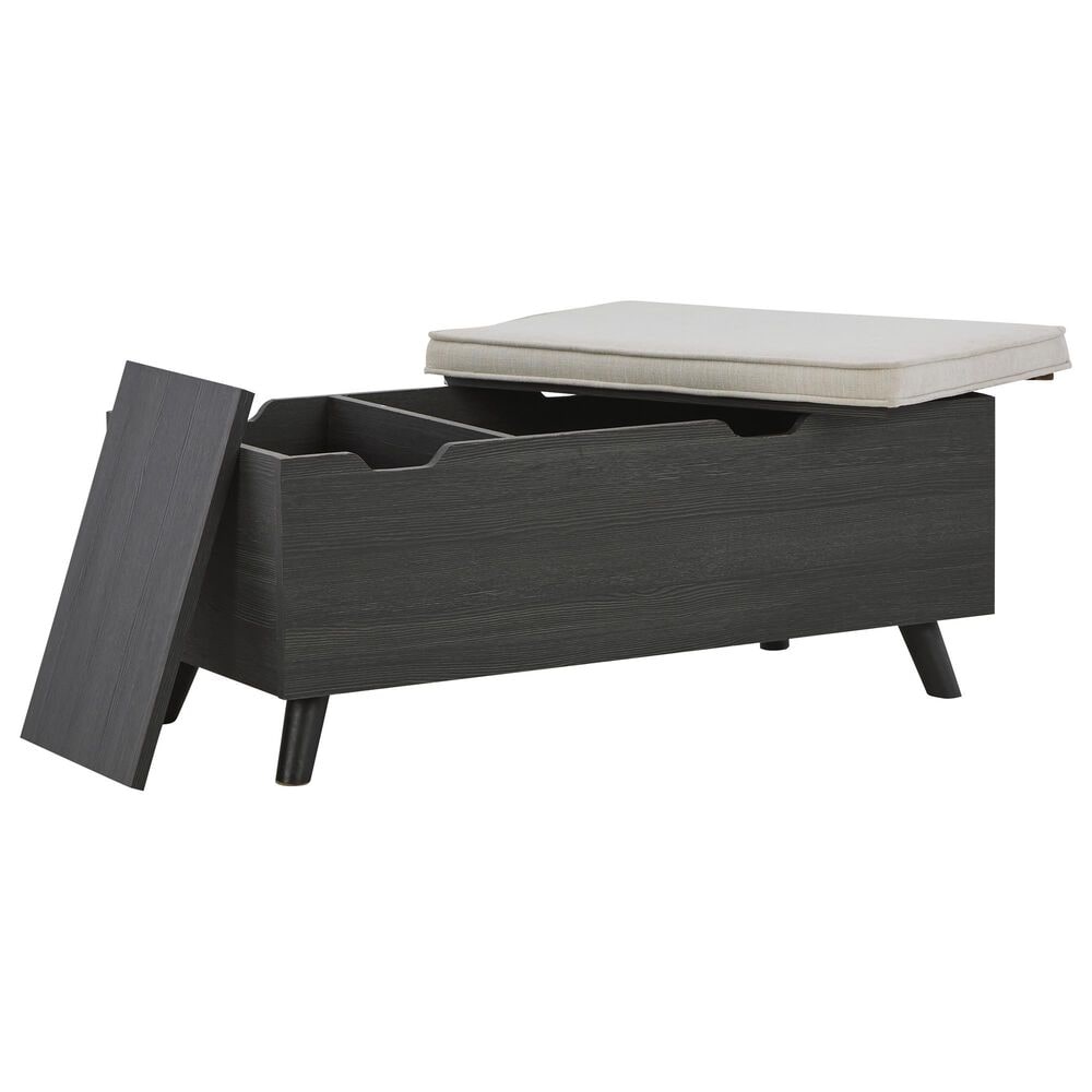 Ashley Yarlow Storage Bench in Gray, , large
