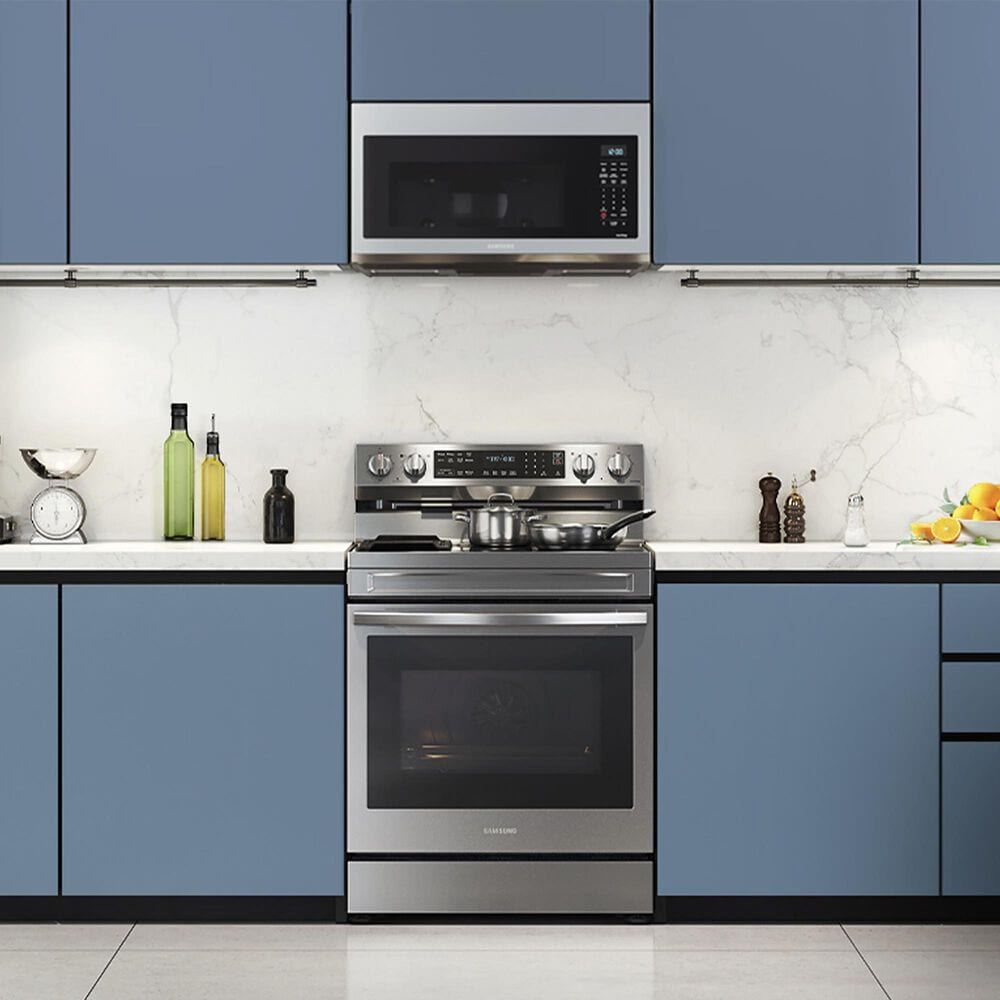Samsung 6.3 Cu. Ft. Smart Freestanding Electric Range in Fingerprint Resistant Stainless Steel, , large