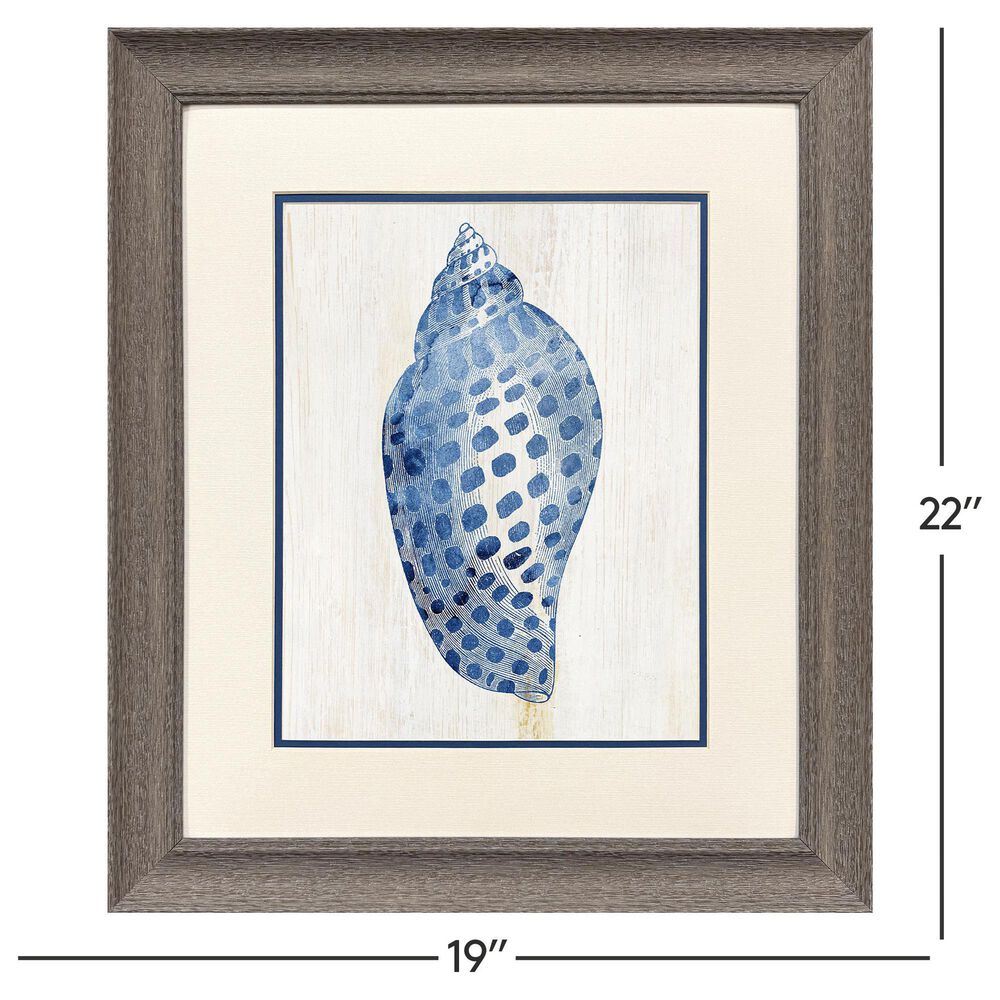 Paragon 19" x 22" Ocean Echoes I Wall Art in Blue (Set of 2), , large