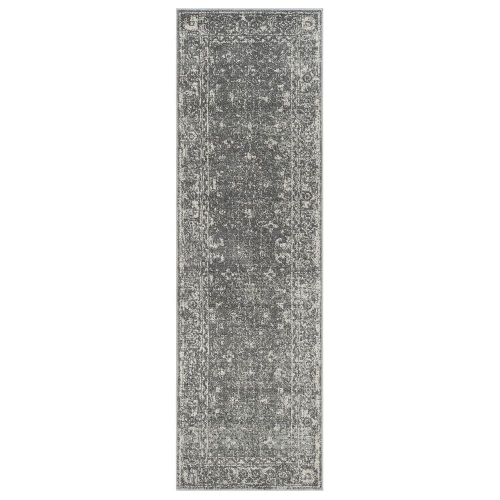 Safavieh Evoke EVK270S 2&#39;2&quot; x 15&#39; Grey and Ivory Runner, , large