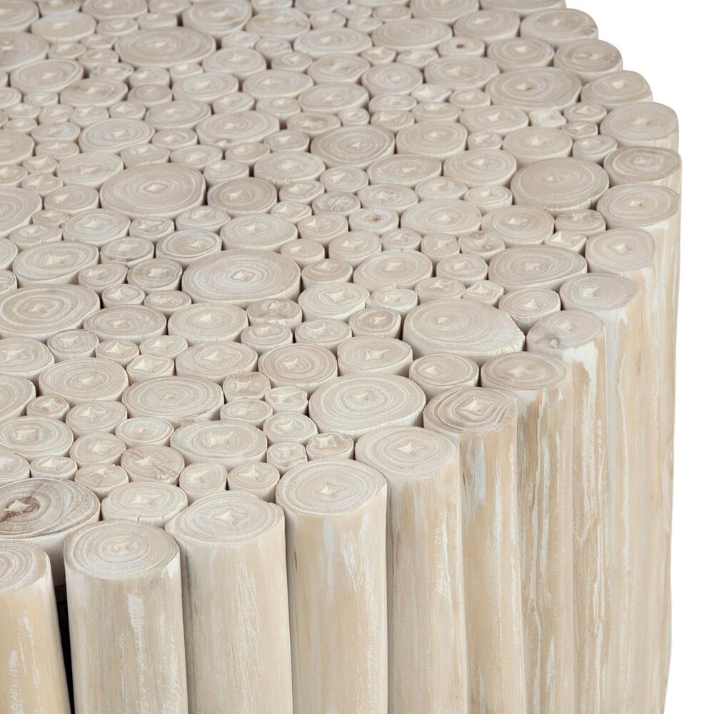 Slatehouse Gathering Cocktail Table in White-Washed, , large