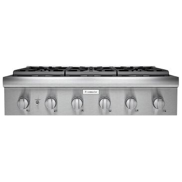 Thermador 36" Professional Rangetop in Stainless Steel, , large