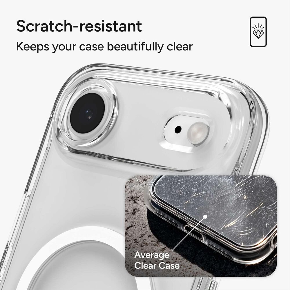 Zagg Crystal Palace Snap Case with Kickstand for Apple iPhone Air in Clear, , large
