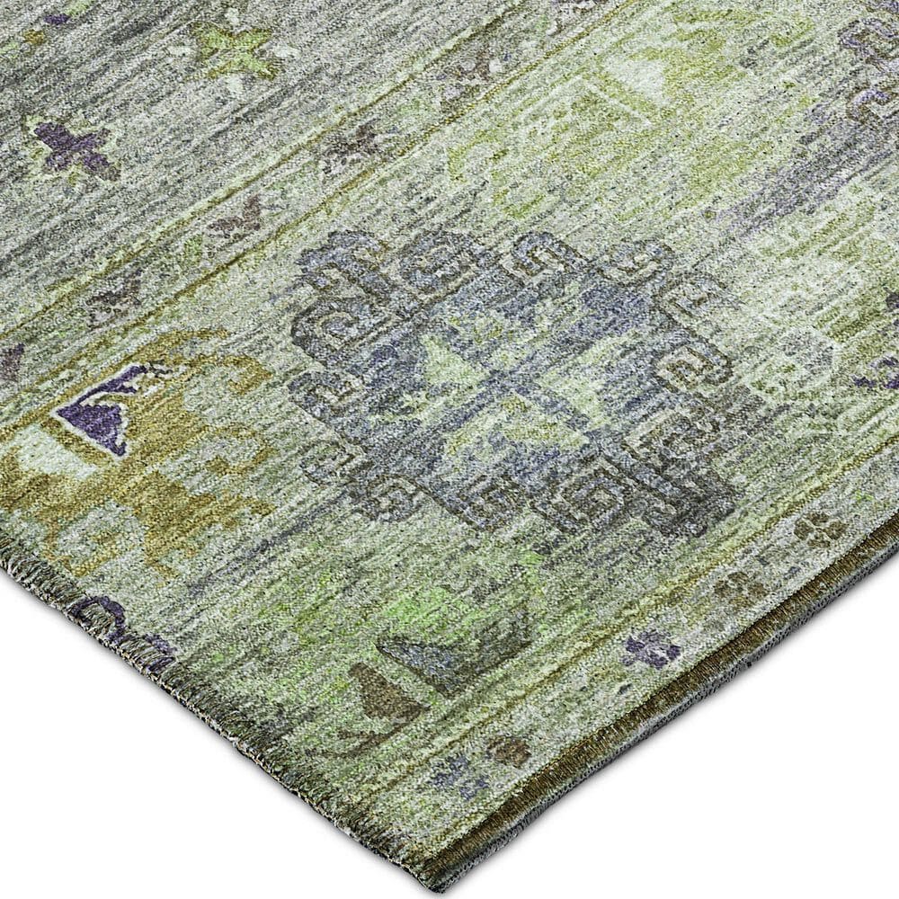 Dalyn Rug Company Karaj KJ5 2&#39;3&quot; x 7&#39;6&quot; Sage Indoor/Outdoor Runner, , large