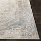 Surya Liverpool Black, Gray, Light Slate, White, Ivory, Brown and Olive 2"7" x 10"2" Runner, , large